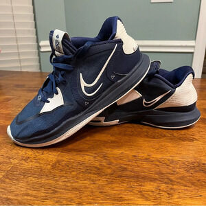Men's Nike Kyrie 5 Low TB Navy White size 9.5